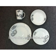 KC-01074 conjunto de jantar de cerâmica 16pcs, talheres de cerâmica, jantar cerâmica